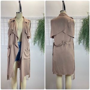 Love Tree - Vest Tan Draped